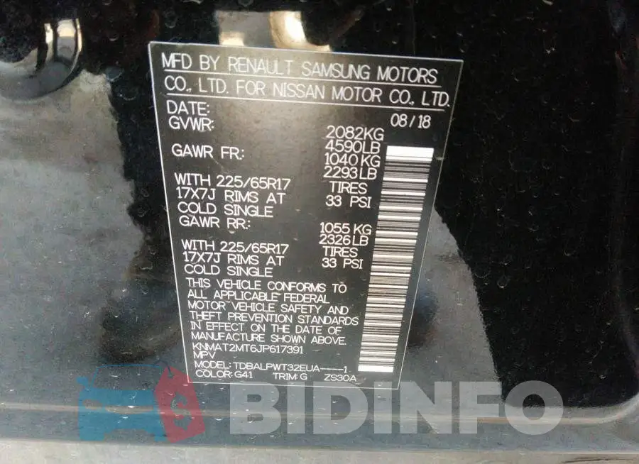 KNMAT2MT6JP617391 Photo# 9