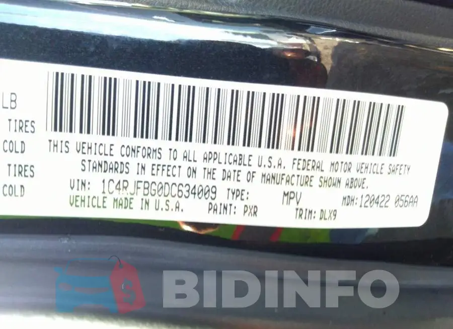 1C4RJFBG0DC634009 Photo# 9
