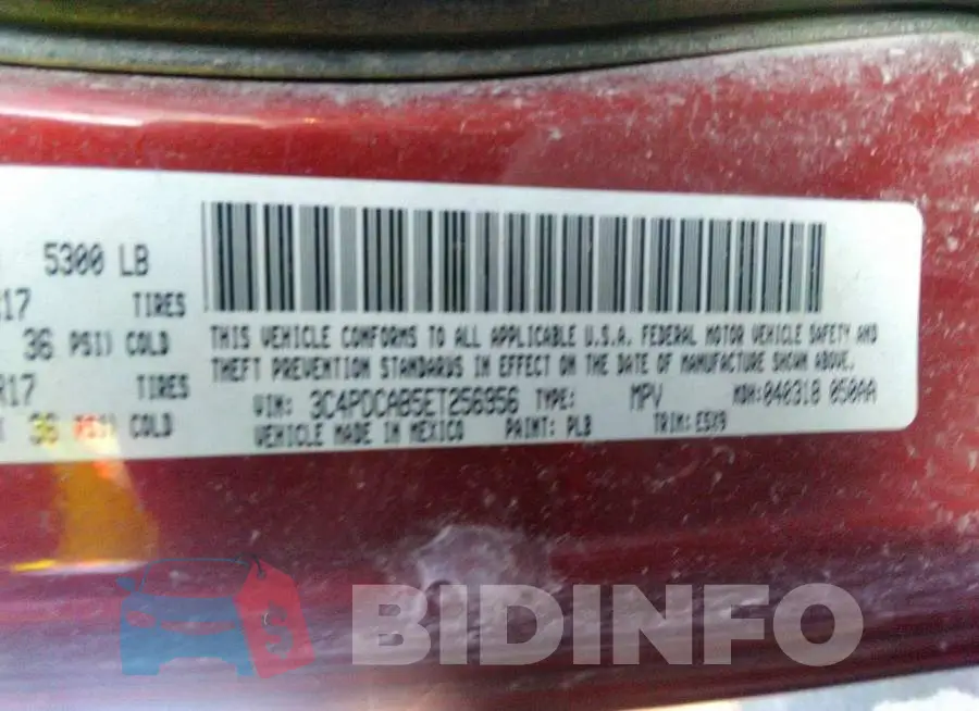3C4PDCAB5ET256956 Photo# 9
