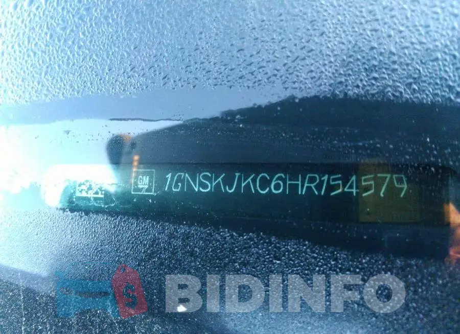 1GNSKJKC6HR154579 Photo# 9