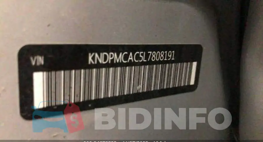 KNDPMCAC5L7808191 Photo# 9