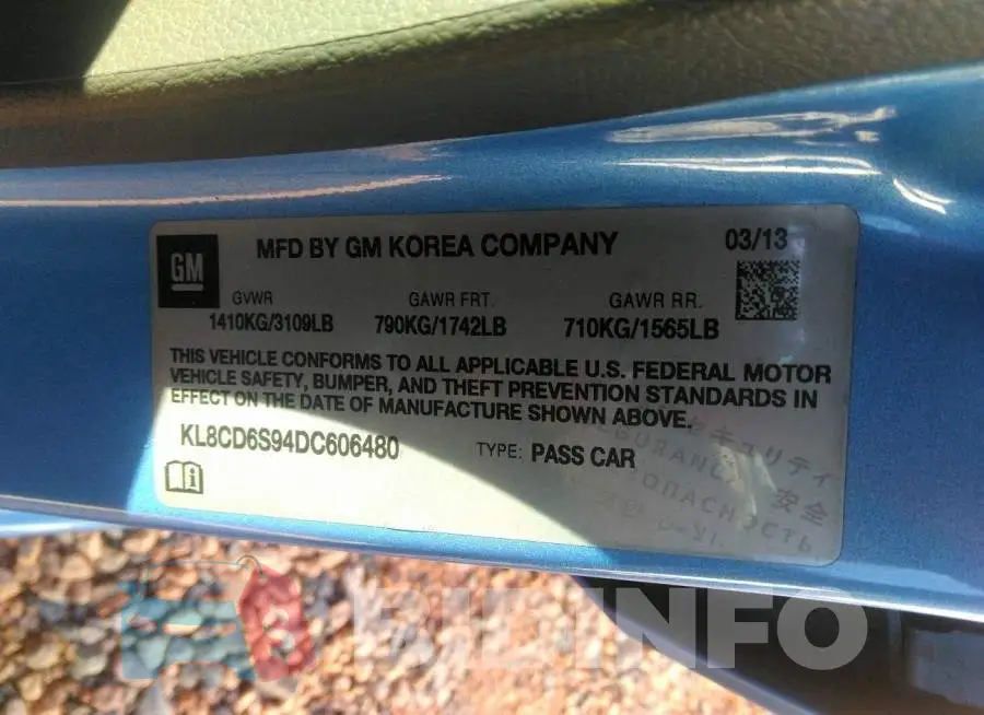 KL8CD6S94DC606480 Photo# 9