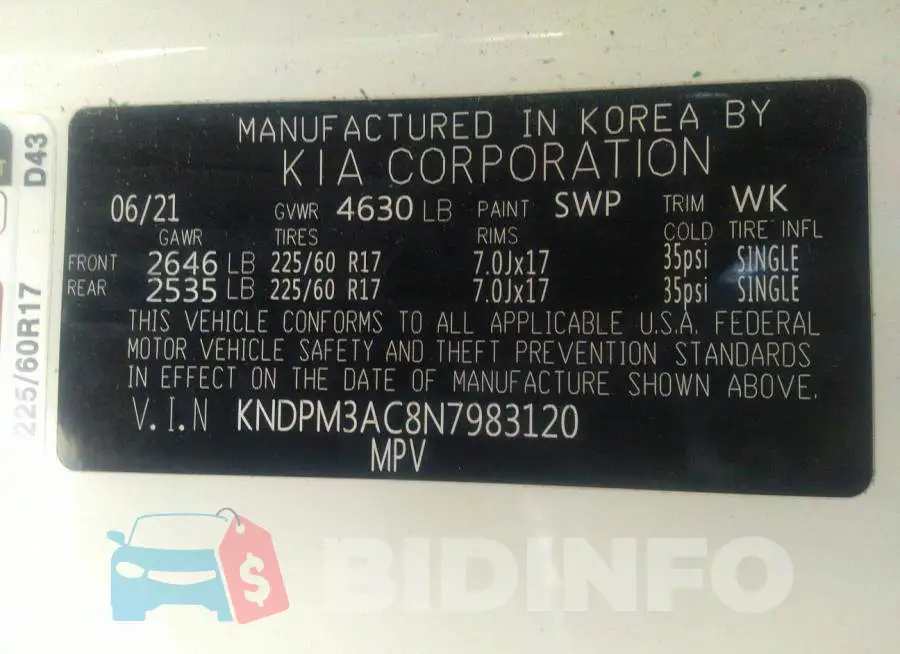 KNDPM3AC8N7983120 Photo# 9