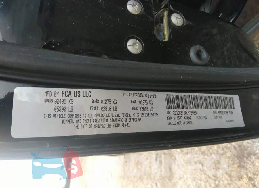 2C3CDZFJ4KH759064 Photo# 9