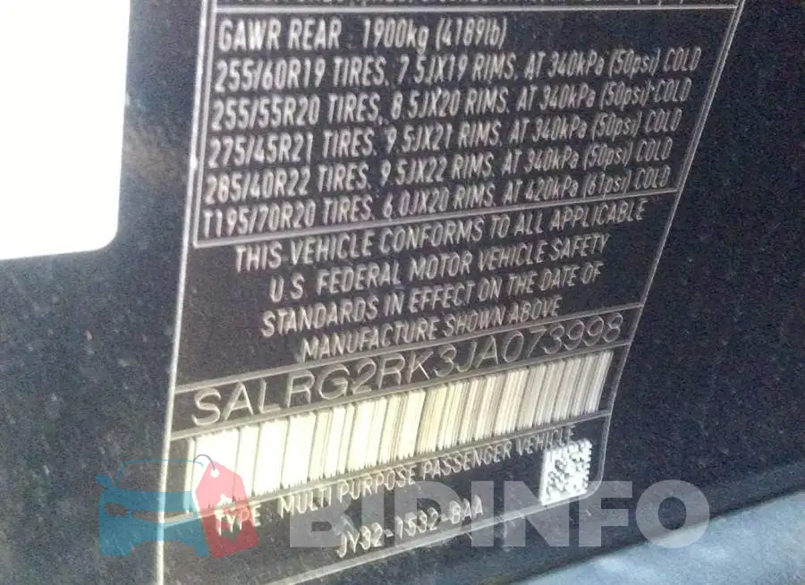SALRG2RK3JA073998 Photo# 9