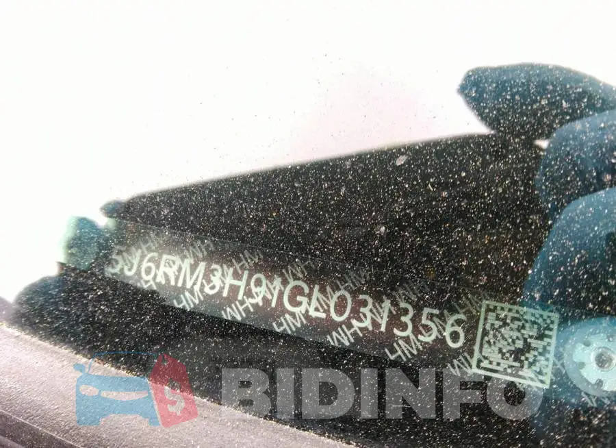 5J6RM3H91GL031356 Photo# 9