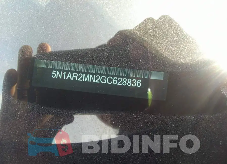5N1AR2MN2GC628836 Photo# 9