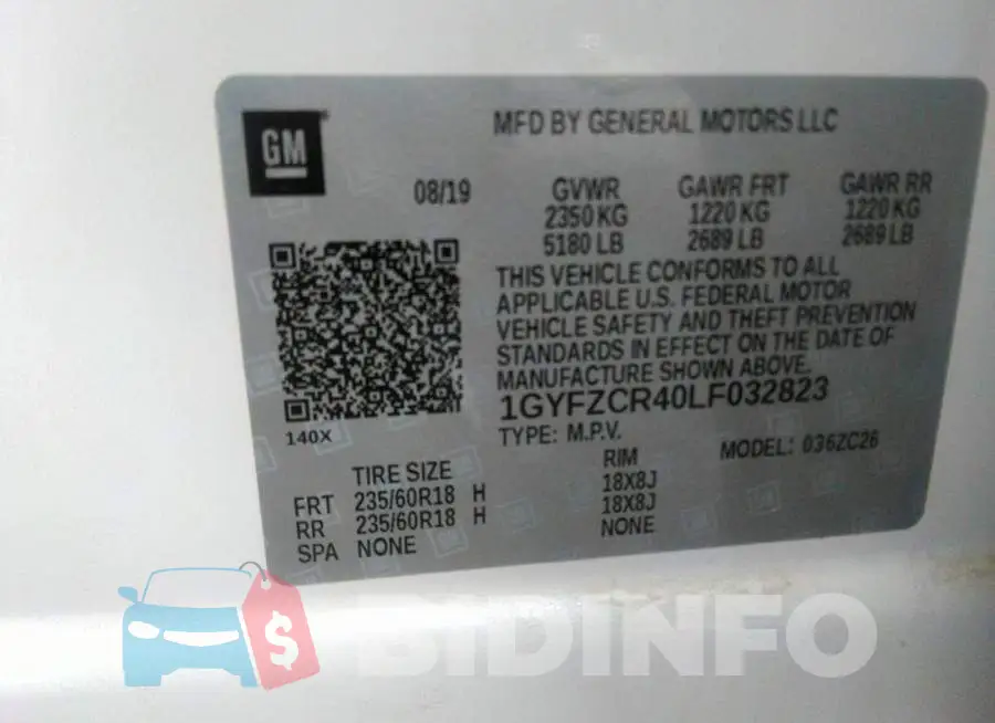 1GYFZCR40LF032823 Photo# 9