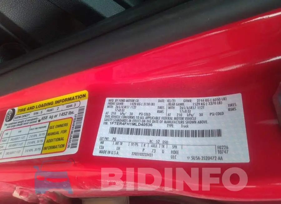 1FTER4FH1MLD40536 Photo# 9