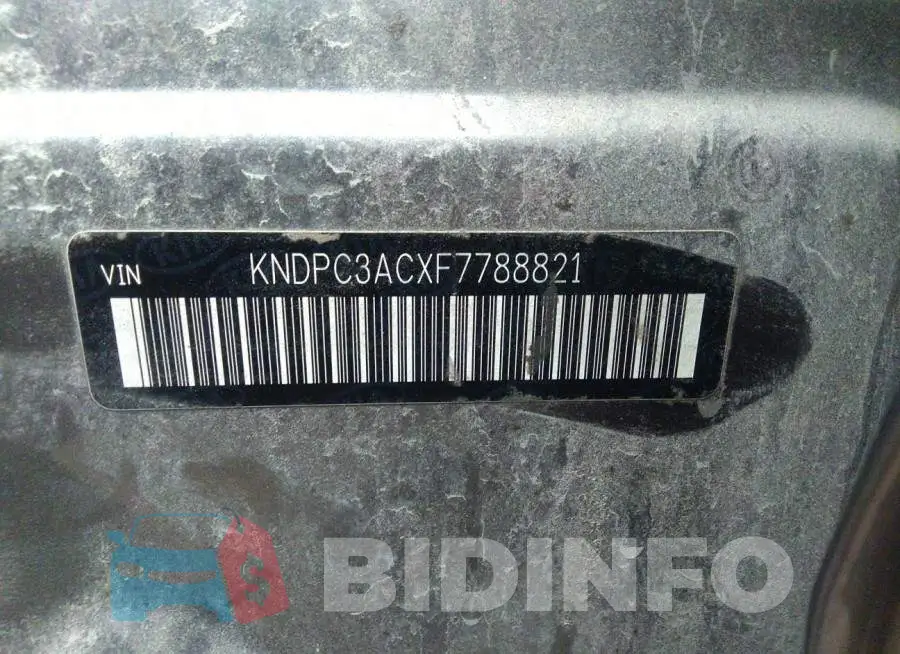 KNDPC3ACXF7788821 Photo# 9