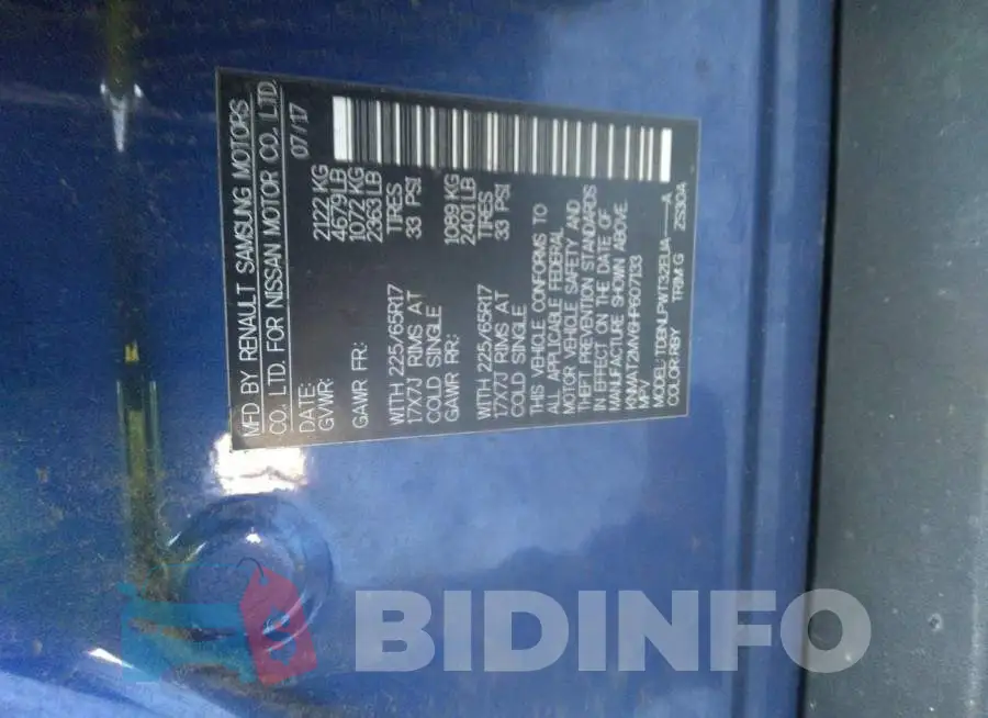 KNMAT2MV6HP607133 Photo# 9