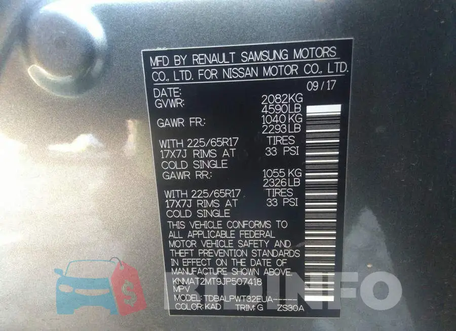 KNMAT2MT9JP507418 Photo# 9