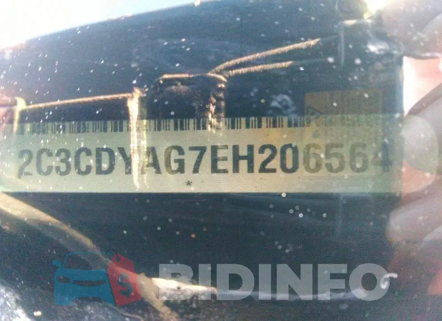 2C3CDYAG7EH206564 Photo# 9