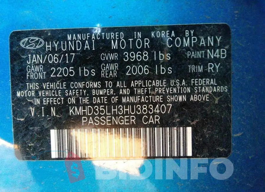 KMHD35LH3HU383407 Photo# 9