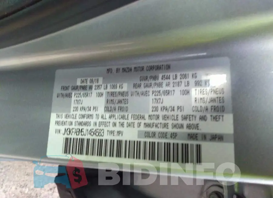 JM3KFABM5J1454583 Photo# 9