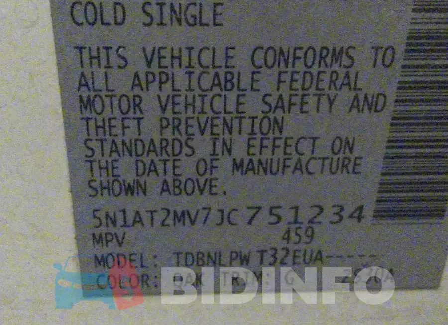 5N1AT2MV7JC751234 Photo# 9