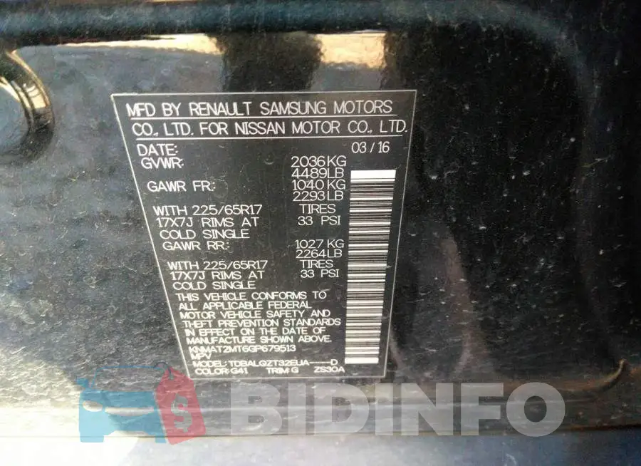 KNMAT2MT6GP679513 Photo# 9