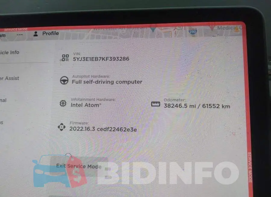5YJ3E1EB7KF393286 Photo# 7