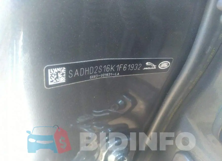 SADHD2S16K1F61932 Photo# 9