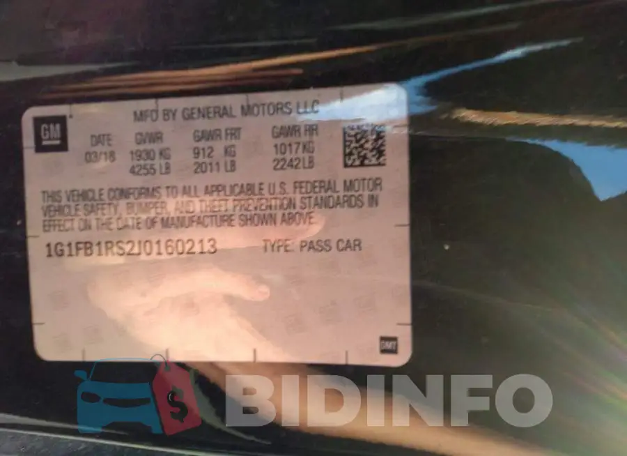 1G1FB1RS2J0160213 Photo# 9