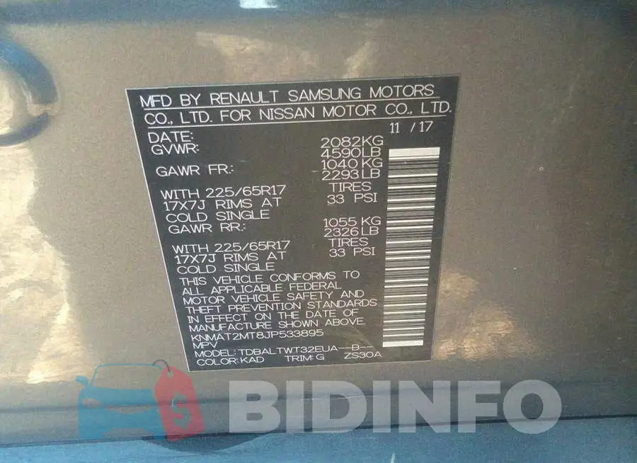 KNMAT2MT8JP533895 Photo# 9