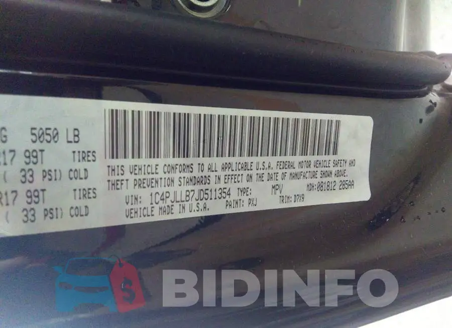 1C4PJLLB7JD511354 Photo# 9