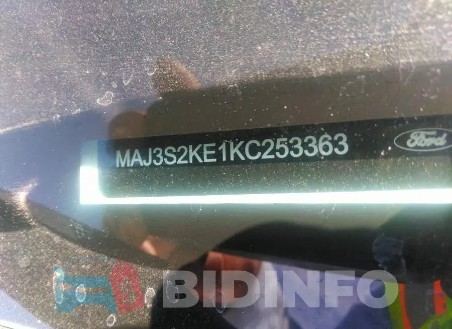 MAJ3S2KE1KC253363 Photo# 9