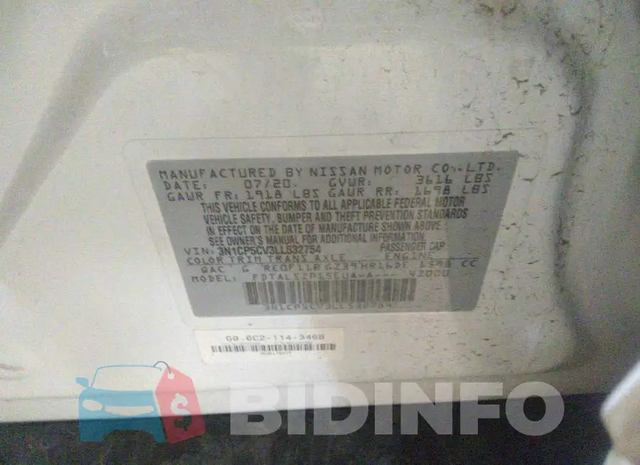 3N1CP5CV3LL532754 Photo# 9