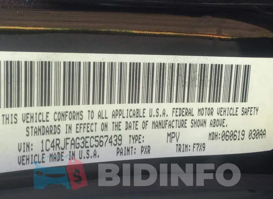 1C4RJFAG3EC567439 Photo# 9