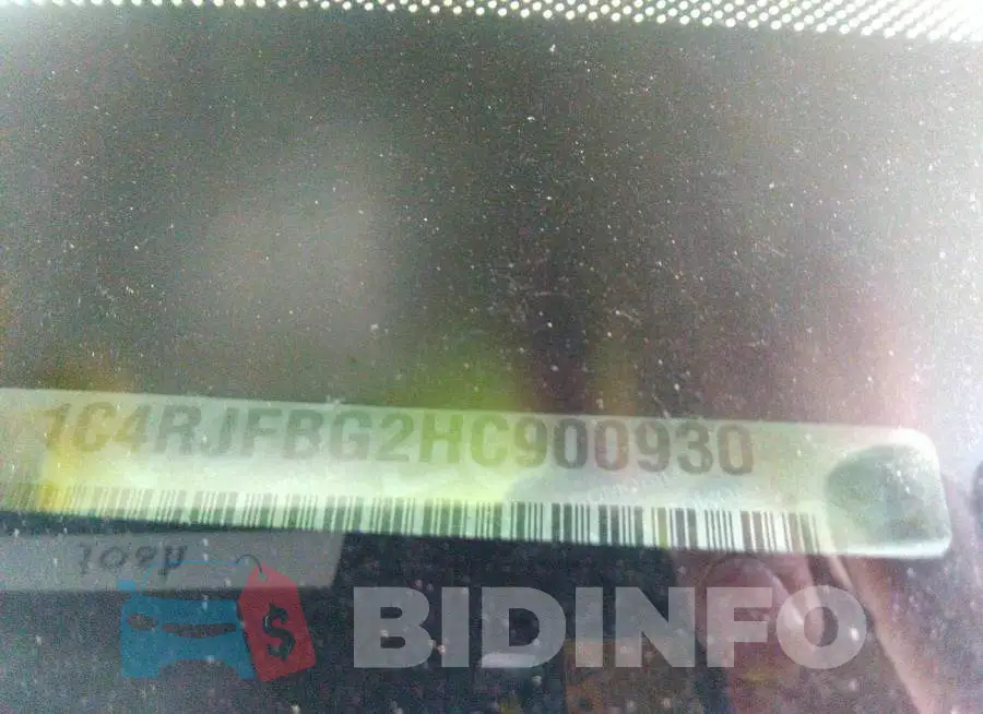 1C4RJFBG2HC900930 Photo# 9