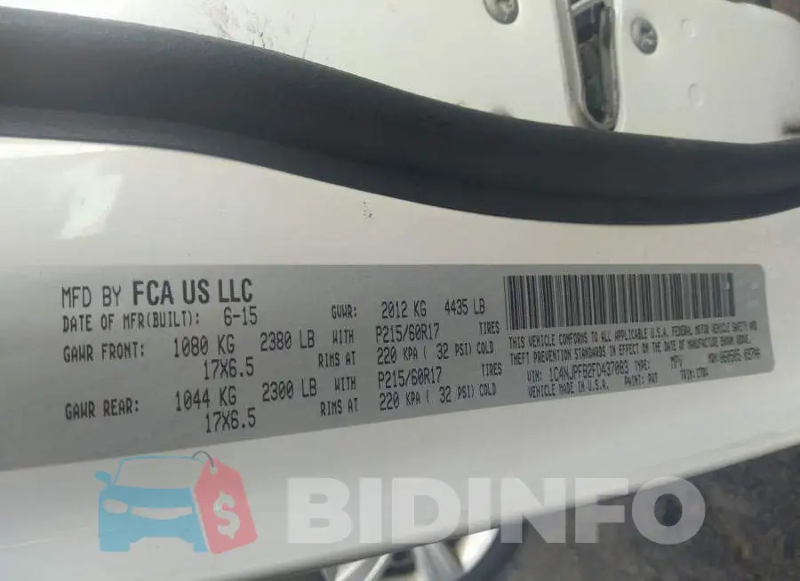 1C4NJPFB2FD437083 Photo# 9