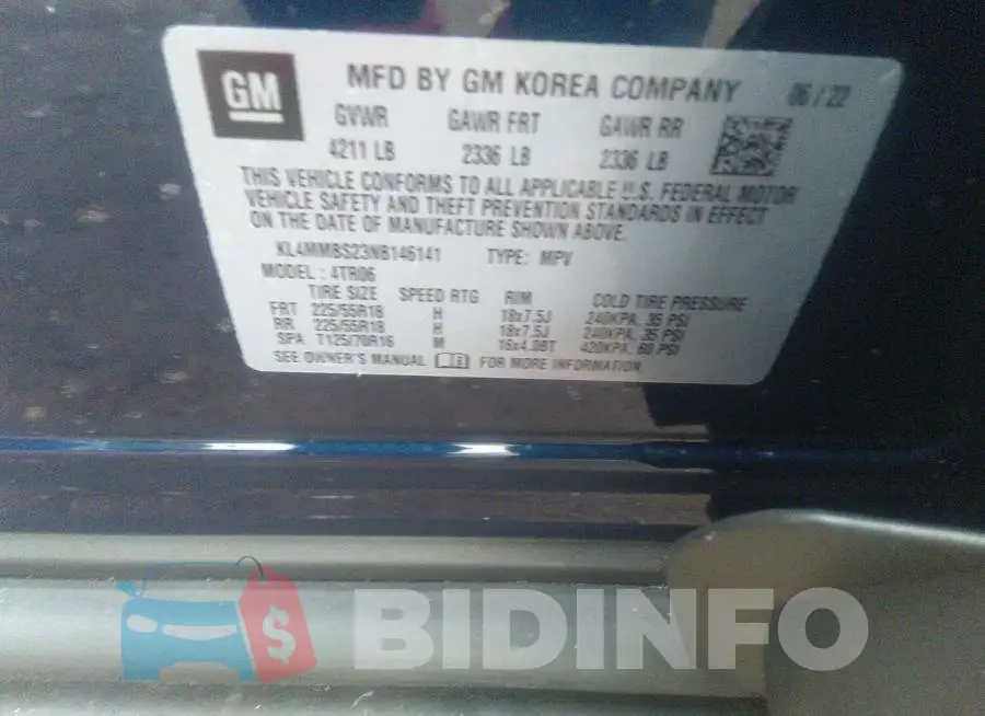 KL4MMBS23NB146141 Photo# 9