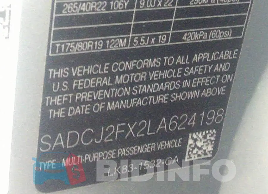 SADCJ2FX2LA624198 Photo# 9