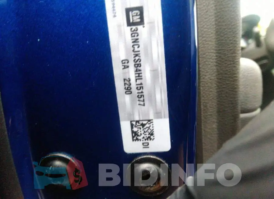 3GNCJKSB4HL151577 Photo# 9
