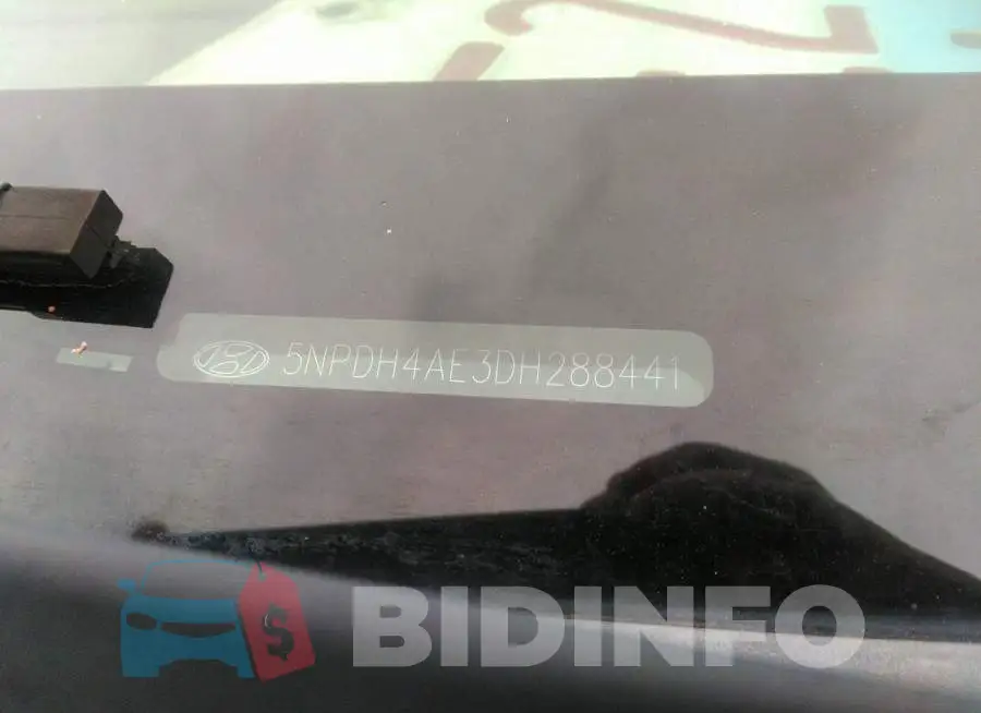 5NPDH4AE3DH288441 Photo# 9