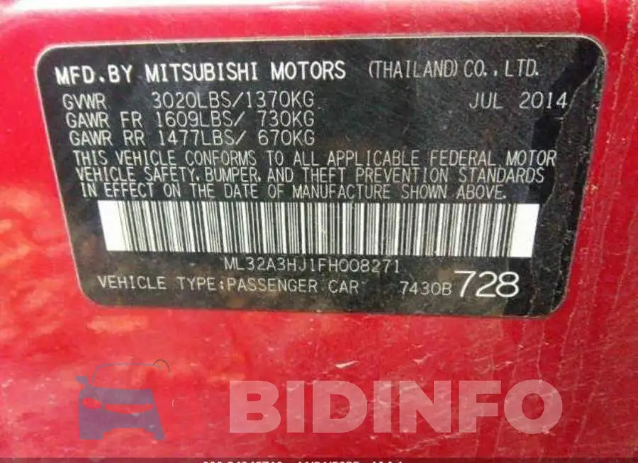 ML32A3HJ1FH008271 Photo# 9