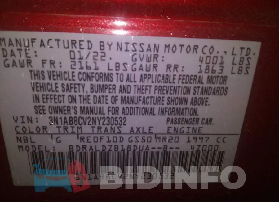 3N1AB8CV2NY230532 Photo# 9