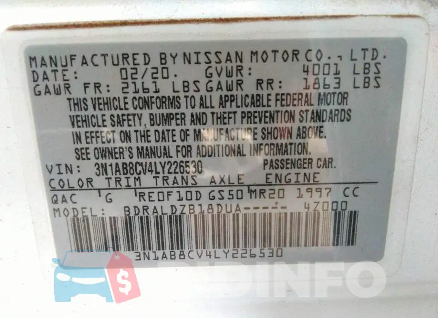 3N1AB8CV4LY226530 Photo# 9