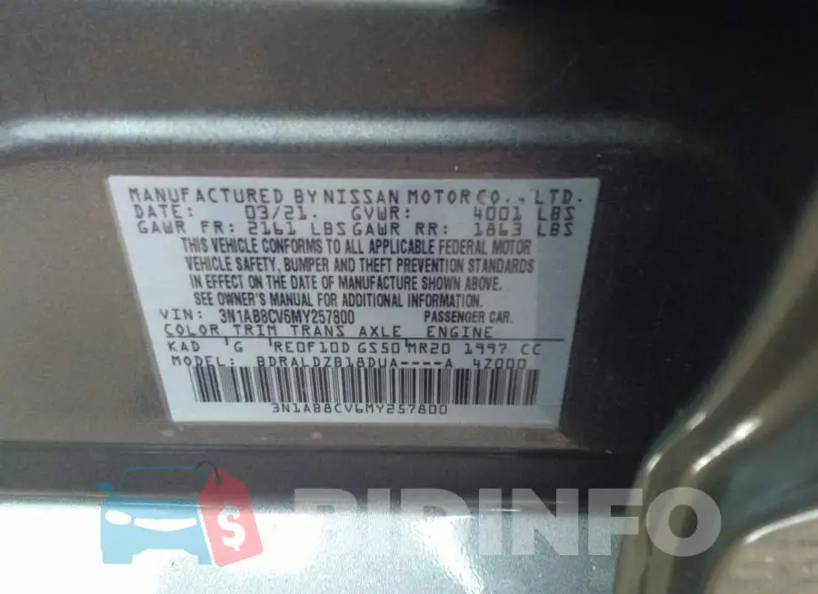 3N1AB8CV6MY257800 Photo# 9