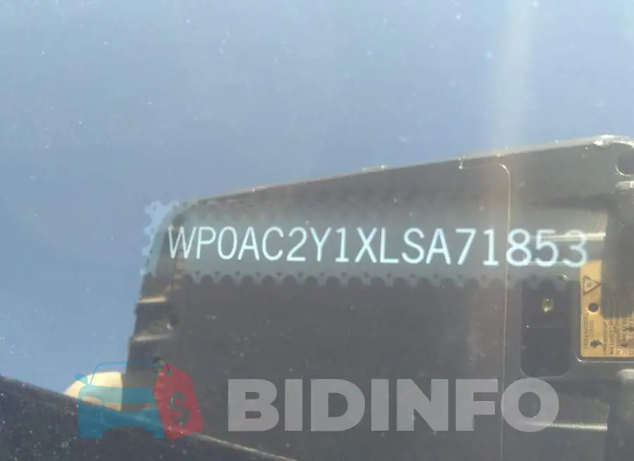 WP0AC2Y1XLSA71853 Photo# 9