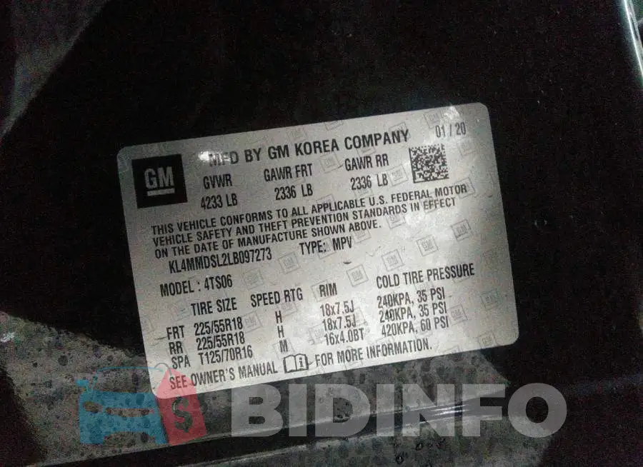 KL4MMDSL2LB097273 Photo# 9