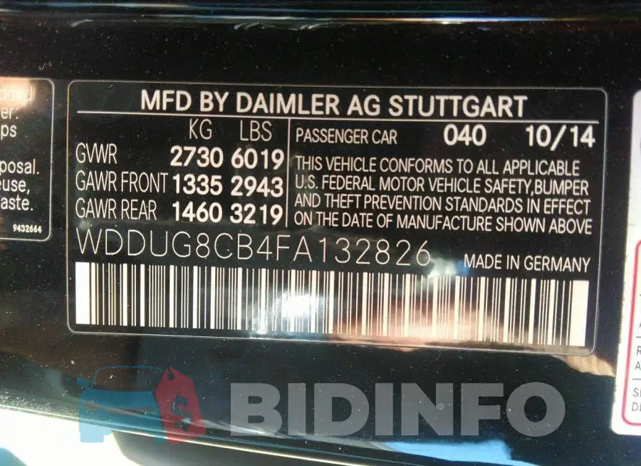WDDUG8CB4FA132826 Photo# 9