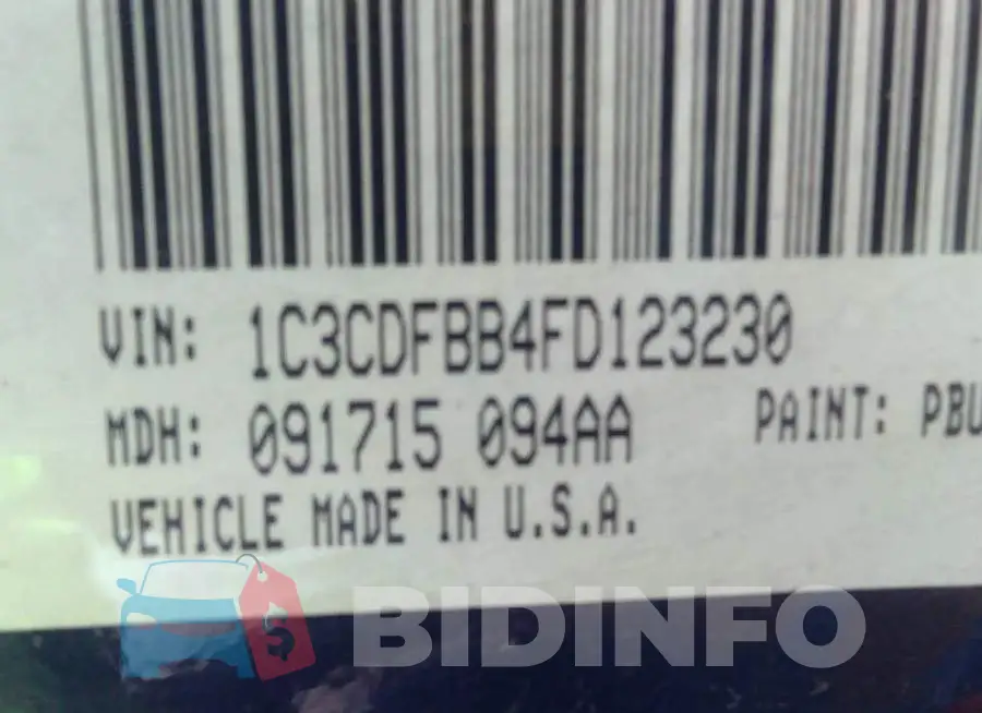 1C3CDFBB4FD123230 Photo# 9