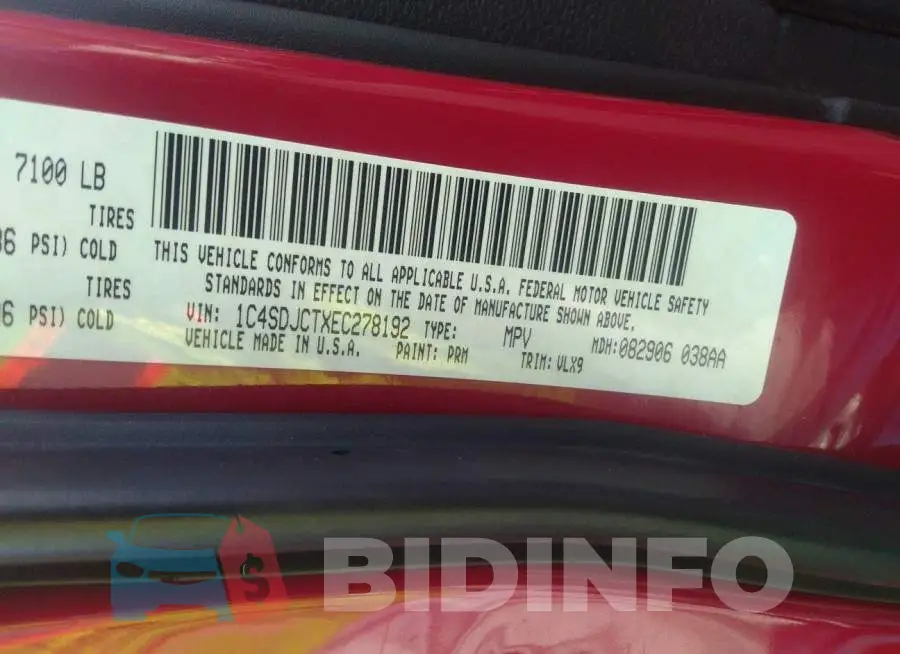 1C4SDJCTXEC278192 Photo# 9