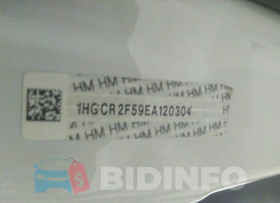 1HGCR2F59EA120304 Photo# 9