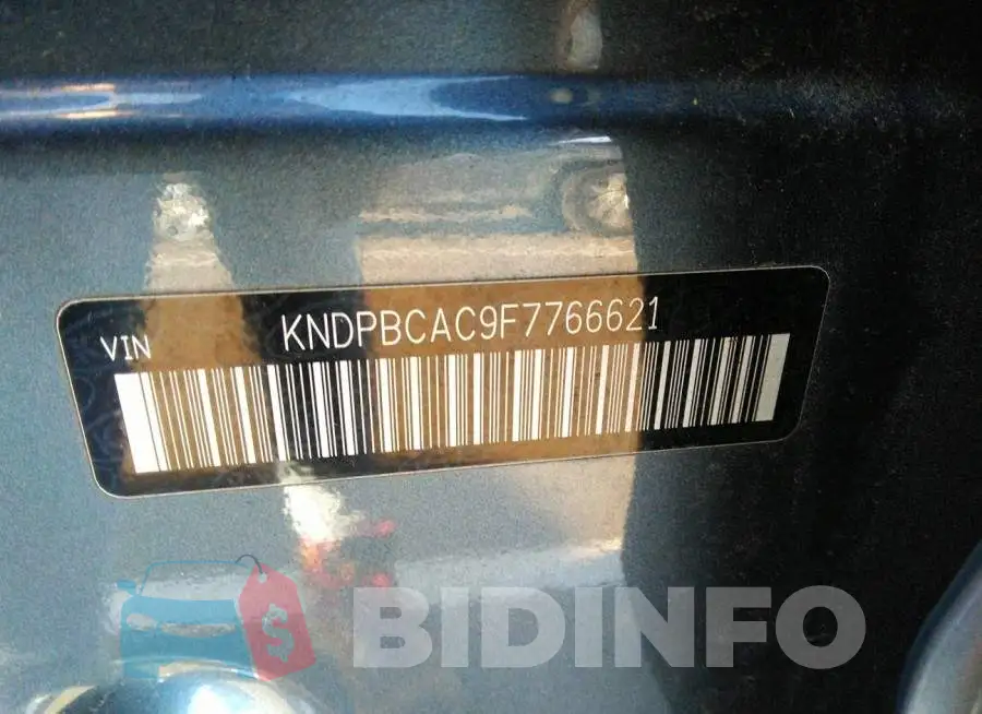KNDPBCAC9F7766621 Photo# 9