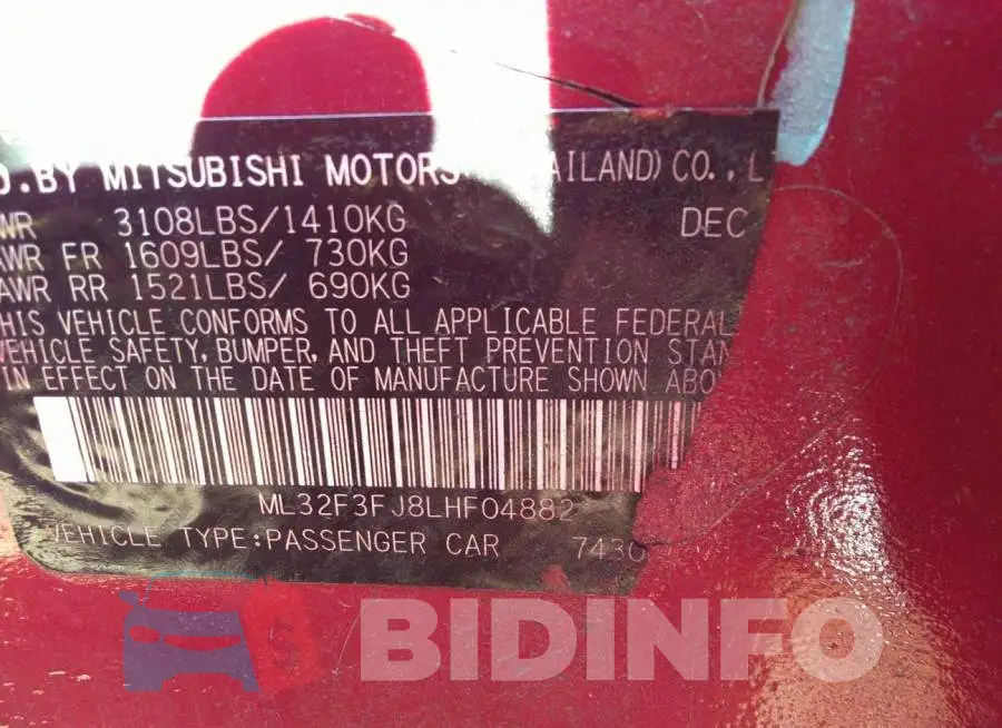 ML32F3FJ8LHF04882 Photo# 9