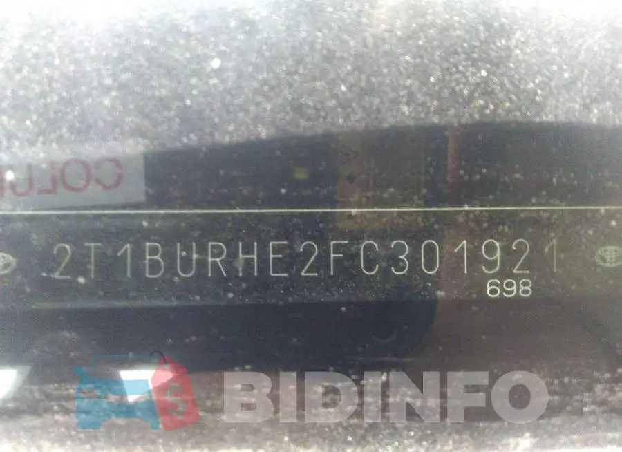 2T1BURHE2FC301921 Photo# 9