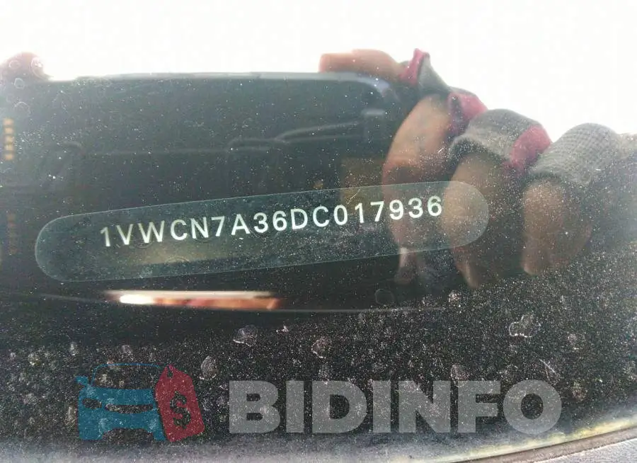 1VWCN7A36DC017936 Photo# 9