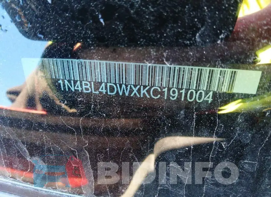 1N4BL4DWXKC191004 Photo# 9